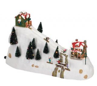 Mr. Christmas Winter Wonderland   Ski Hill —