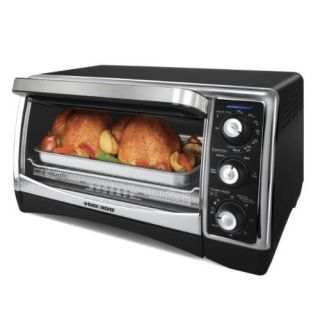 1500 Watt Toaster Countertop Convection Oven Broiler Non Stick Cooking