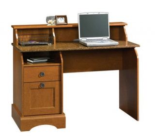 Sauder Graham Hill Collection Desk   Autumn Maple Finish —