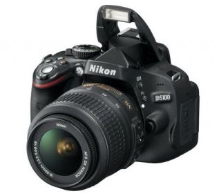 Nikon D5100 16.2MP Digital SLR Camera with 18 55mm Lens —
