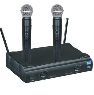 UHF dual wireless cordless microphone mic system Shure UT4 TG