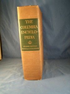 Columbia Encyclopedia 2nd Edition w Illustrations 1956
