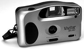 Vivitar BV40 35mm Big Viewfinder Camera w/Auto —