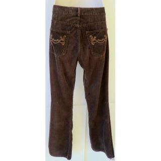 Divided by H M Brown Corduroy Pants Bootcut Womens Size 32 x 34 Small