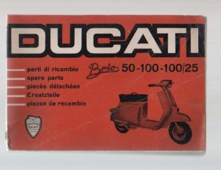  Ducati Brio 50 100 100 25 Manuale Parti Di Ricambio
