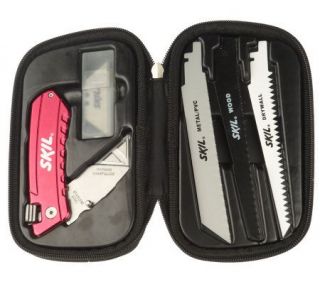 SKIL Utility Knife & Saw Kit with 10 Refill Razor Blades —