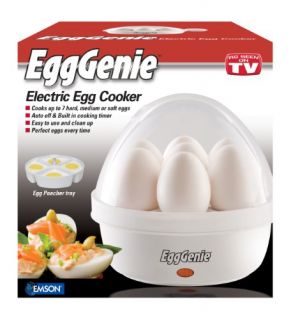 Clear top allows you to view eggs while cooking, egg tray allows you