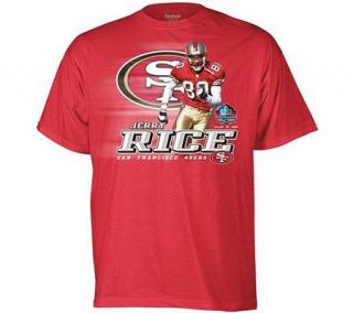 NFL Pro Football Hall of Fame 49ers Jerry RiceT Shirt —