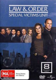 Law and Order SVU TV Series Season 8 New SEALED R4 DVD