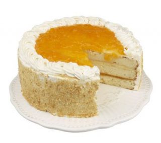 Balboa Desserts 3 lb. Peaches & Cream Layer Cake —