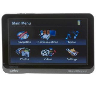 Sanyo GPS Navigation System w/ 4.3 Diag. Screen & Text to Speech