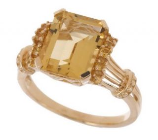 Smithsonian 2.40 ct tw Gemstone and Sapphire Accent Ring —