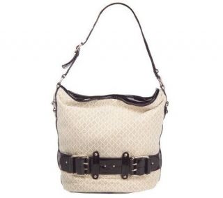 Stone Mountain Cobble Hill Bucket Bag with Buckle Detail —