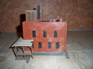 HO Scale Train Weathered Detailed Pola 811 Factory Building Built