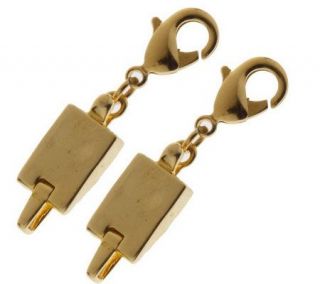 ClickSecure Set of 2 Self Locking Magnetic Jewelry Clasps —