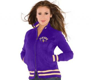 NFL Minnesota Vikings Womens Upper Deck Sweater   A249844