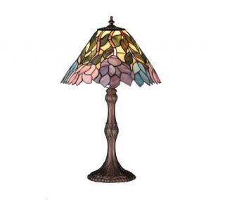 Tiffany Styled Wisteria Lamp   21H —