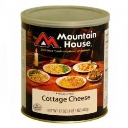  10 Cans Of Mountain House Cottage Cheese   1 Case   Freeze Dried Food