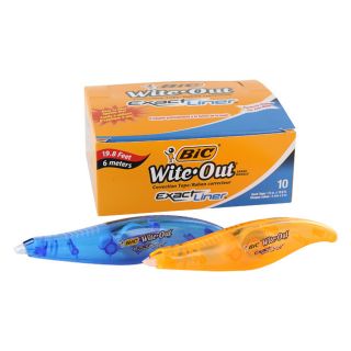 BIC Wite Out Exact Liner Correction Tape Pen Non Refillable 1 5 x 19