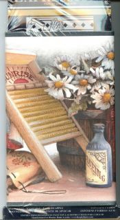  in Package Wallpaper Border Laundry Room Country Cottage Decor