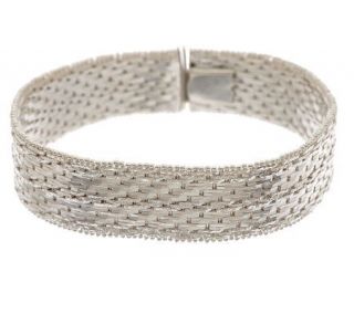 UltraFine Silver 8 Riccio Bracelet, 47.8g —