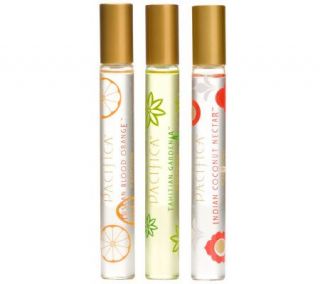 Pacifica Wanderlust Collection Perfume Roll OnTrio   A321143