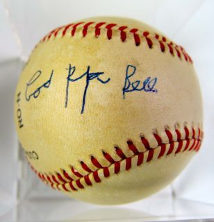 James Cool Papa Bell Negro League Homestead Grays Autographed Baseball
