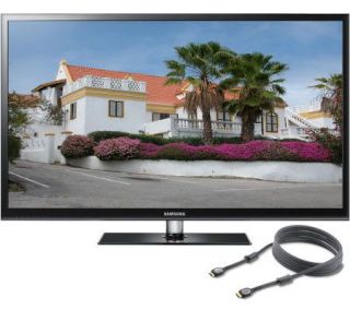 Samsung 51 Diag 3D Plasma HDTV with 6ft. HDMICable —