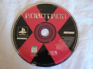  Sony PlayStation Robotron x Disc Only 031719269655