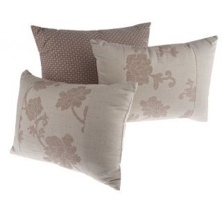 Portico Jacobean Set of 3 Decorative Pillows —