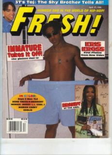  Rap Hip Hop Magazine Kriss Kross Brandy 2Pac Coolio Jodeci TLC