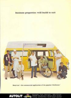1970 Motorhomes Inc Busyvan Conversion Van Brochure