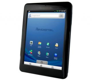 PanDigital 2GB MultiMedia Tablet & Color eReader   Black — 