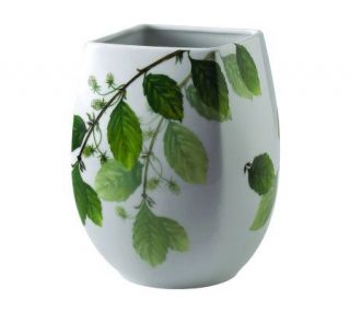 Royal Worcester Language of Flowers Prosperity Beech Vase —