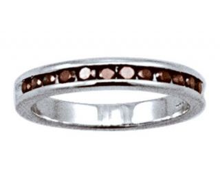 Affinity Diamond 1/2 ct tw Red Diamond Band Ring, Sterling —