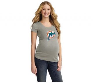 NFL Miami Dolphins Womens Maternity T Shirt —