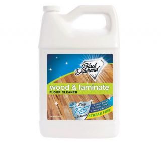 Black Diamond Wow Wood and Laminate Floor Cleaner   1 Gallon