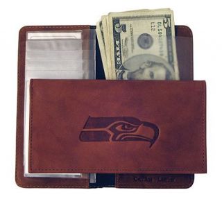 NFL Seattle Seahawks Embossed Checkbook Cover   F193251