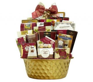 800 Baskets Golden Grandeur Gourmet GiftBasket —