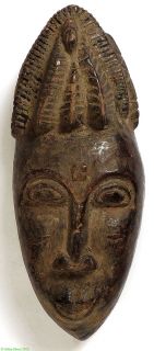 title baule mask miniature cote d ivoire african type of object mask