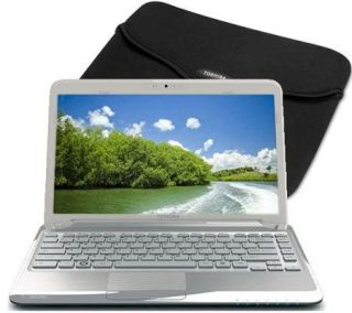 Toshiba 13.3 Notebook, AMD Athlon K325, 3GB, 320GB/White/Case