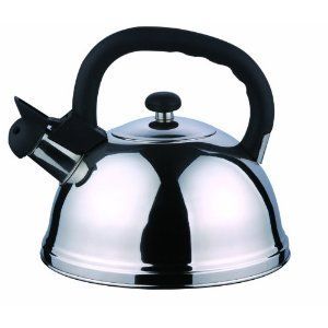 Cook Pro 3 Qt Tea Kettle Stainless Steel Whistling
