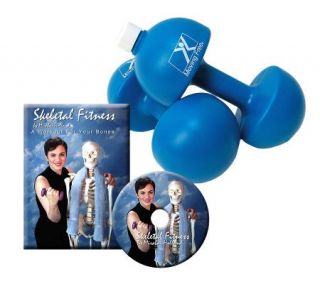 Mirabai Holland Skeletal Fitness DVD & Hand Weights   F247452