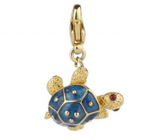 Turtle Charm By Kenneth Jay Lane —