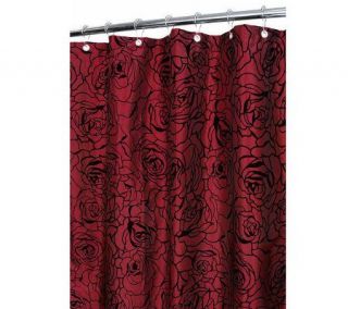 Watershed 2 in 1 Cabbage Rose 72 x 72 Shower Curtain —