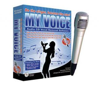 My Voice   Audio CD Vocal Removal Software   E253556