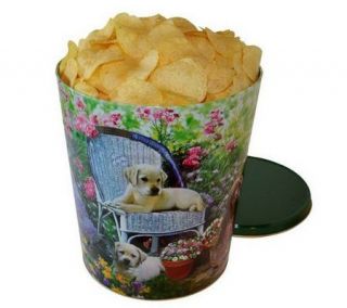 Gallon Gift Tin with Utz Classic Regular Potato Chips   M111456