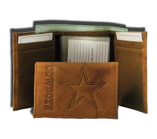 NFL Dallas Cowboys Embossed Trifold Wallet —