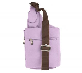 Travelon Microsuede TravelOrganizer Shoulder Bag —