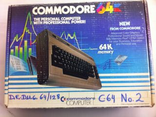 Working Boxed Commodore 64 C 64 C64 with EXTRAS